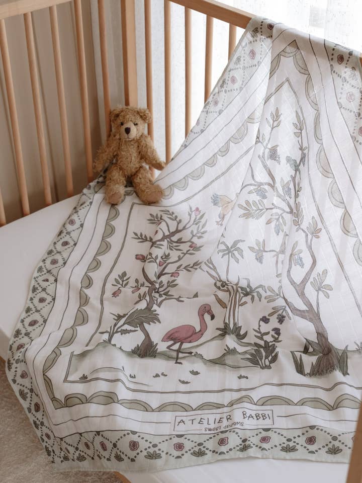 Atelier Babbi - Wholesale Bedding Blanket - Kids & Baby - Double-Layer Muslin Blanket - Spring
