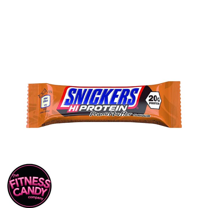 The Fitness Candy Company - Vendita all'ingrosso Barrette - SNICKERS Hi Protein Gusto Burro d'Arachidi1