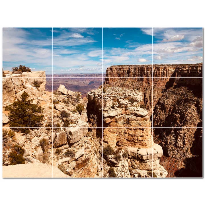Carrelage en céramique Canyon Ceramic Tile Mural PT500345 pour la vente par Picture-Tiles.com