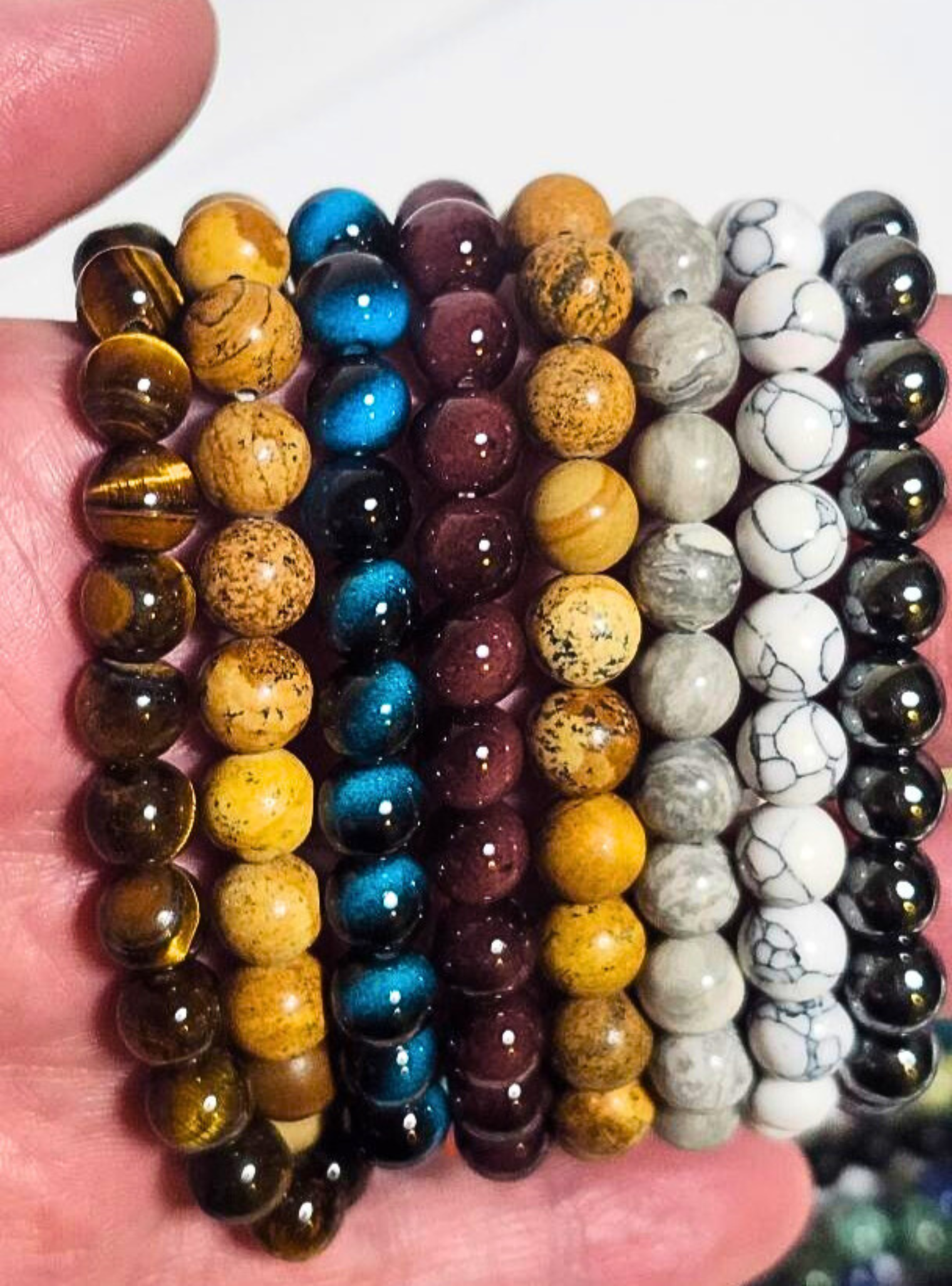 Paradise Island Gold and Silver - Wholesale Beaded Bracelet - BULK: Bracelet Confetti – Lot of 24 Beaded Bracelets (Mixed)2