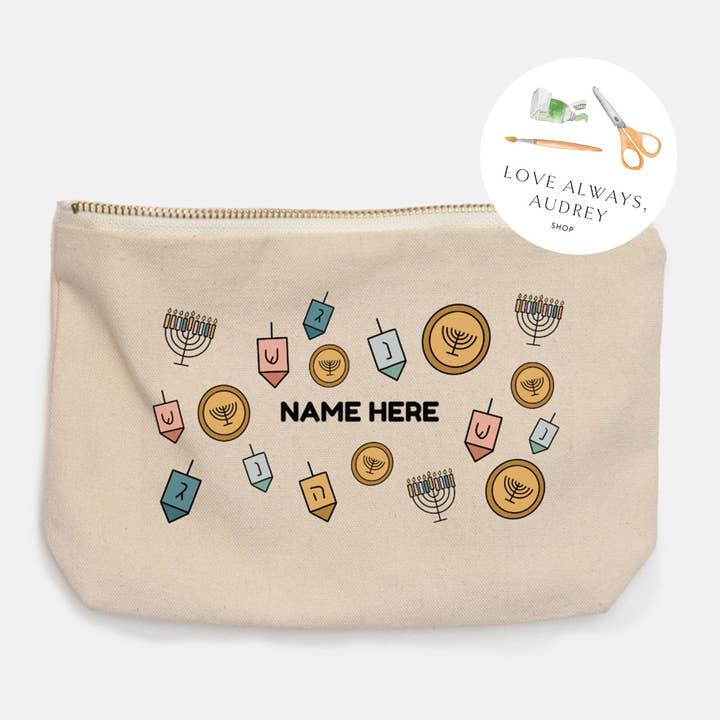 Sac à ceinture personnalisé/Cadeau de Hanoukka personnalisé pour enfants/Cadeau de Hanoukka personnalisé pour enfants pour la vente par Love Always, Audrey