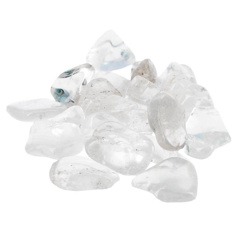 Artisans de Madagascar - Wholesale Spiritual Stone/Crystal - 500 g Extra Rock Crystal Rolled Stones from Madagascar2