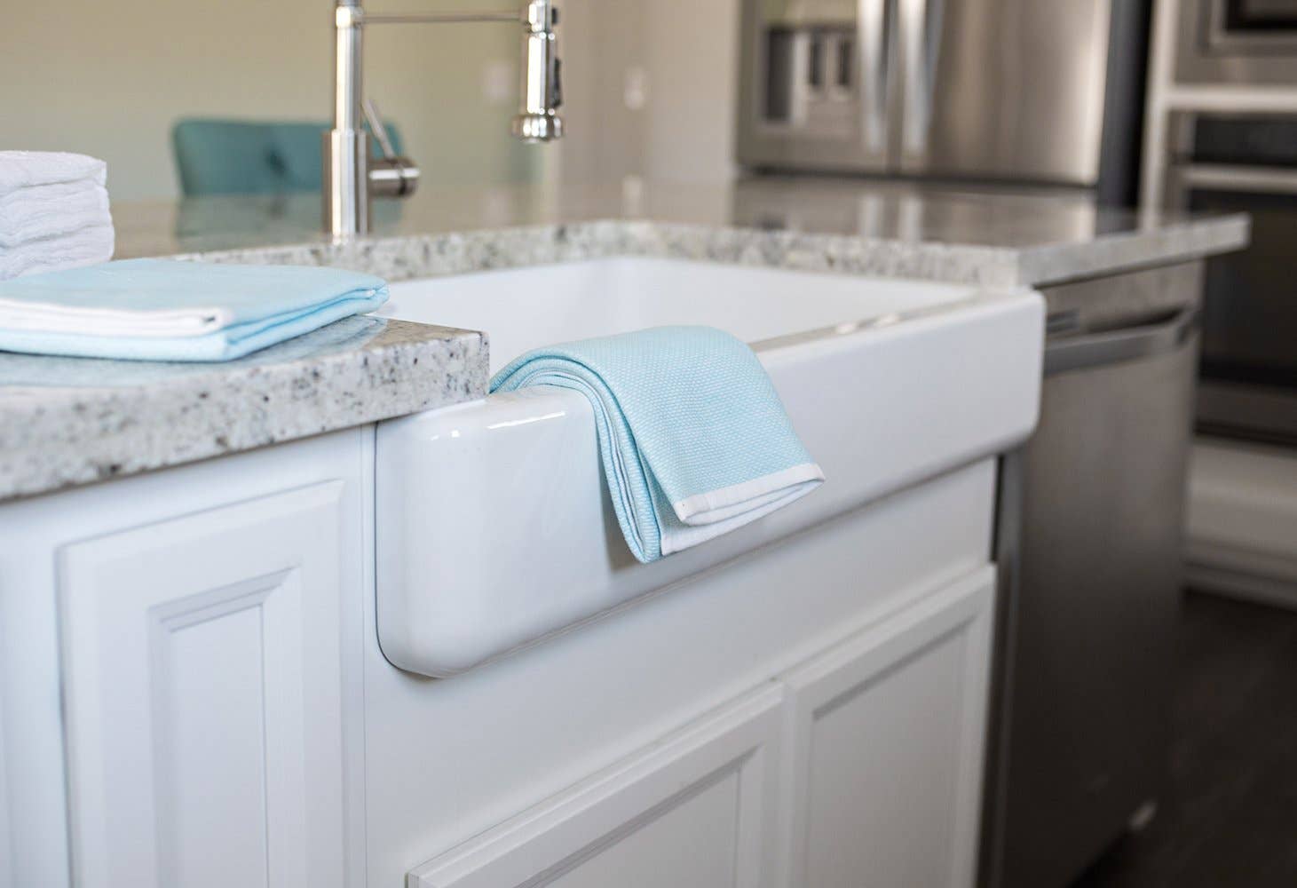 KAF Home - Wholesale Tea Towel - Clean Mama Reversible Terry Kitchen Towels - Set of 22