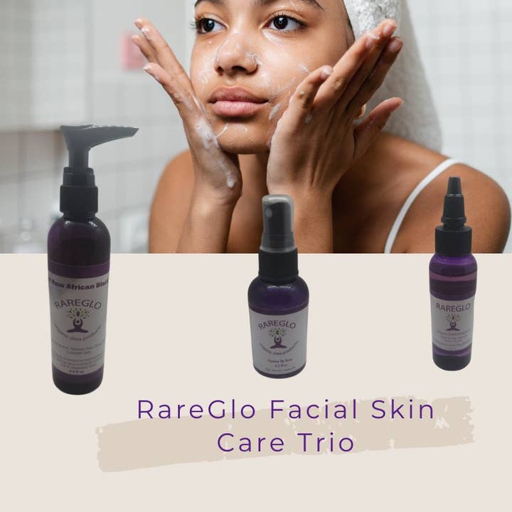 RareGlo Organic Shea Products - Wholesale Facial Toner - RareGlo Facial Skin Care Bundle