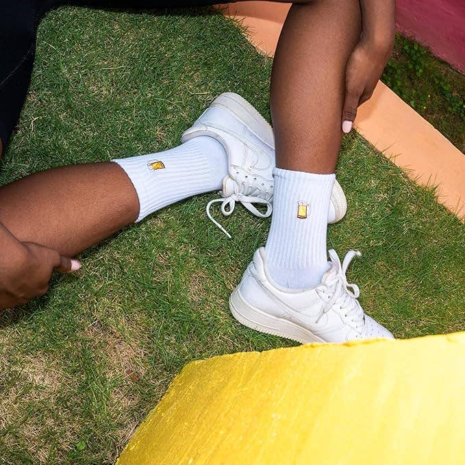 Made By Nami - Wholesale Socks - Unisex - Beer Socks – White Unisex & Comfortable5