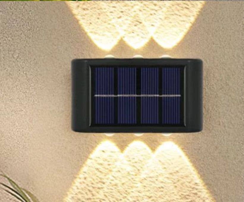Infinite Basics - Wholesale Outdoor/Lawn Light - 4-Pack Solar Outdoor Wall LED Light2
