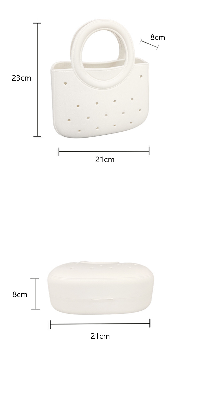 Auraquise - Vente Sac de plage - Sac de plage perforé EVA étanche à trous10