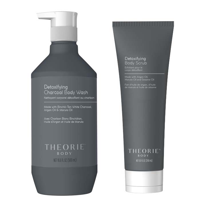 THEORIE - Wholesale Body Scrub/Exfoliant - Charcoal & Bamboo Detoxifying Body Scrub