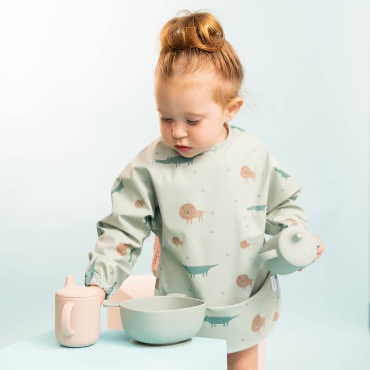 the cotton cloud - Wholesale Slabbetje - Baby - Babyslabbetje met lange mouwen Veggie Pals4
