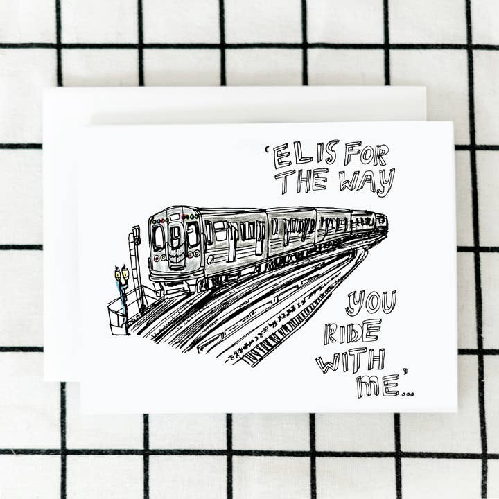 El tåg konstkort för wholesale av ARTJADEN