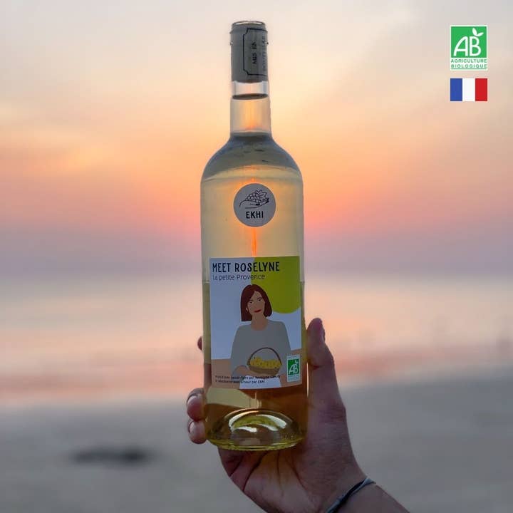 VITT VIN | Petite Provence blanc bio 2024 "Meet Roselyne" för wholesale av Ekhi
