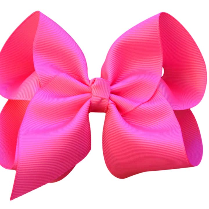 The Solid Bow - Vente Nœud pour cheveux – enfant - Nœud en gros-grain uni de 5 pouces (2 pouces de largeur du ruban)13
