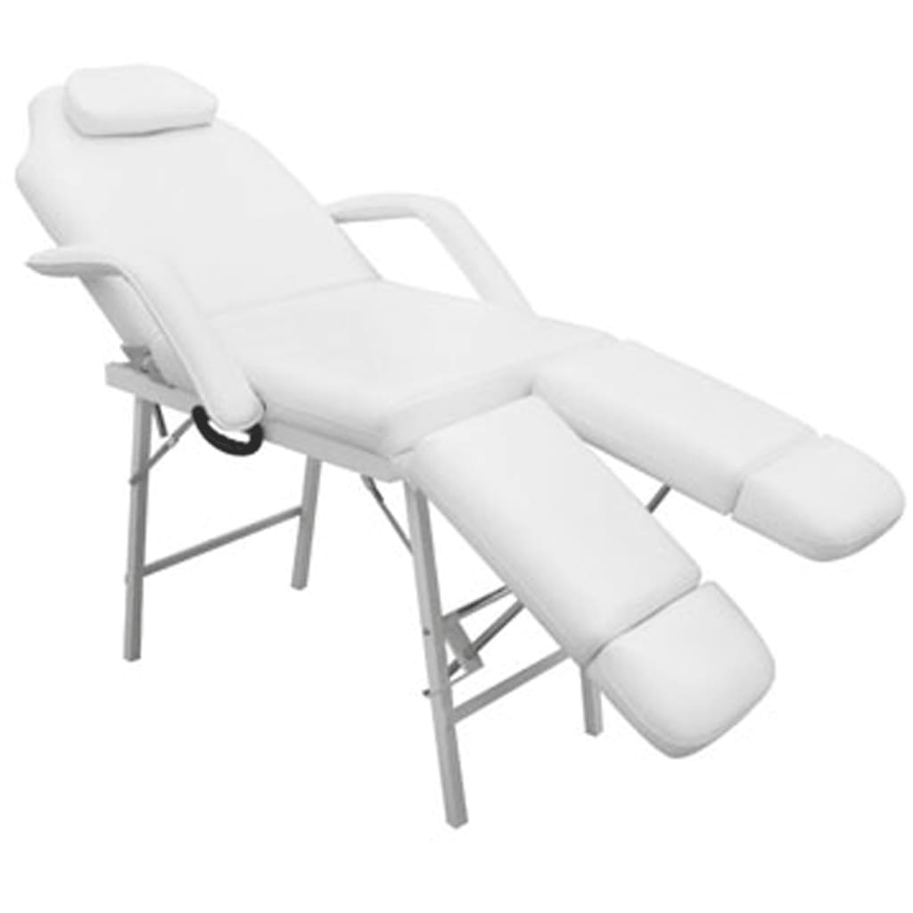 Greenwestons - Wholesale Chair - White treatment chair with ajustable legrests2