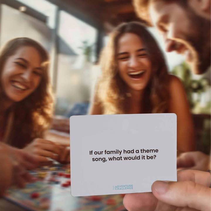 The Adventure Challenge - Wholesale Card Game - The Adventure Challenge Connection Questions for Families2