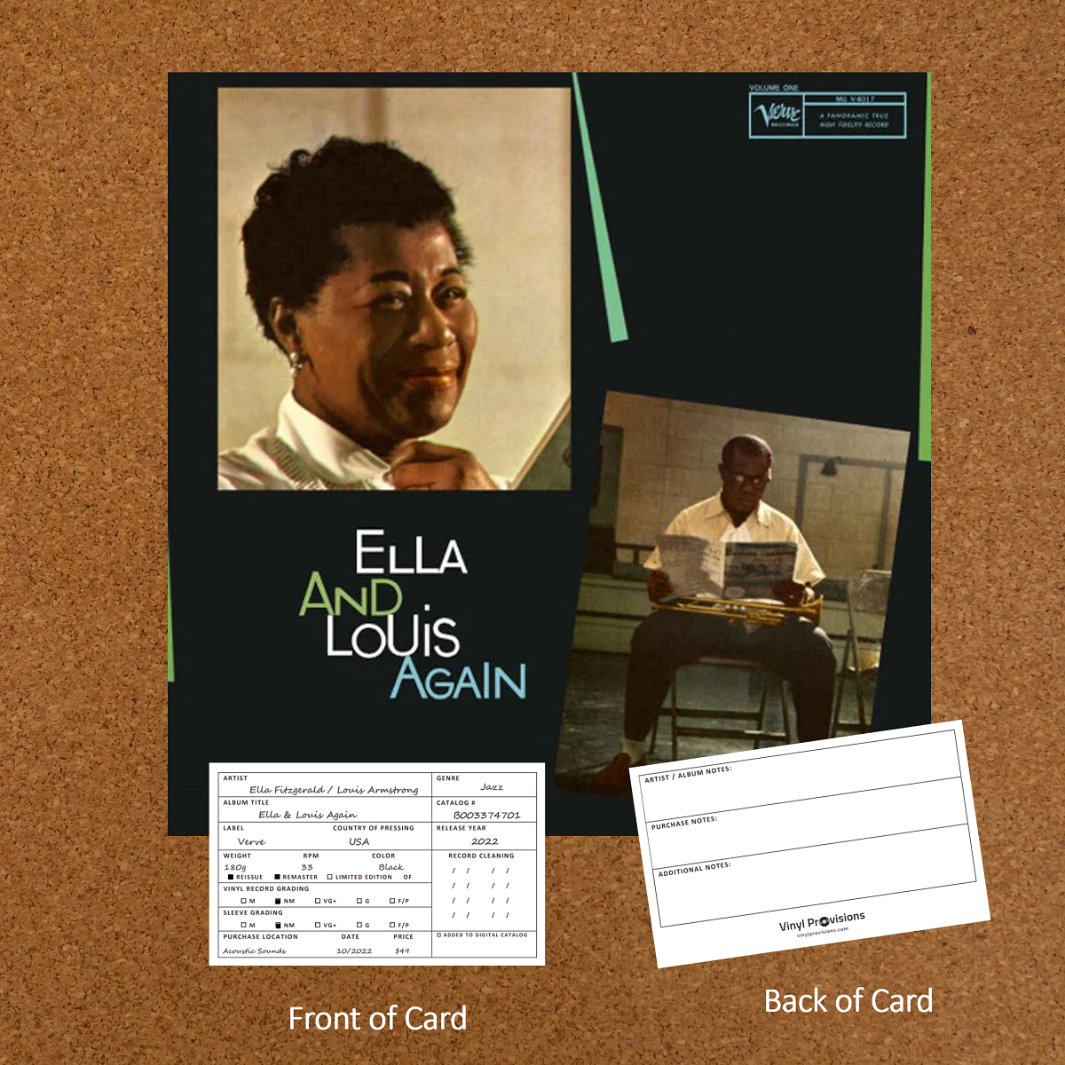 Vinyl Provisions - Wholesale Stationery/Notecard Set - The Record Collector's  Album Note Cards4