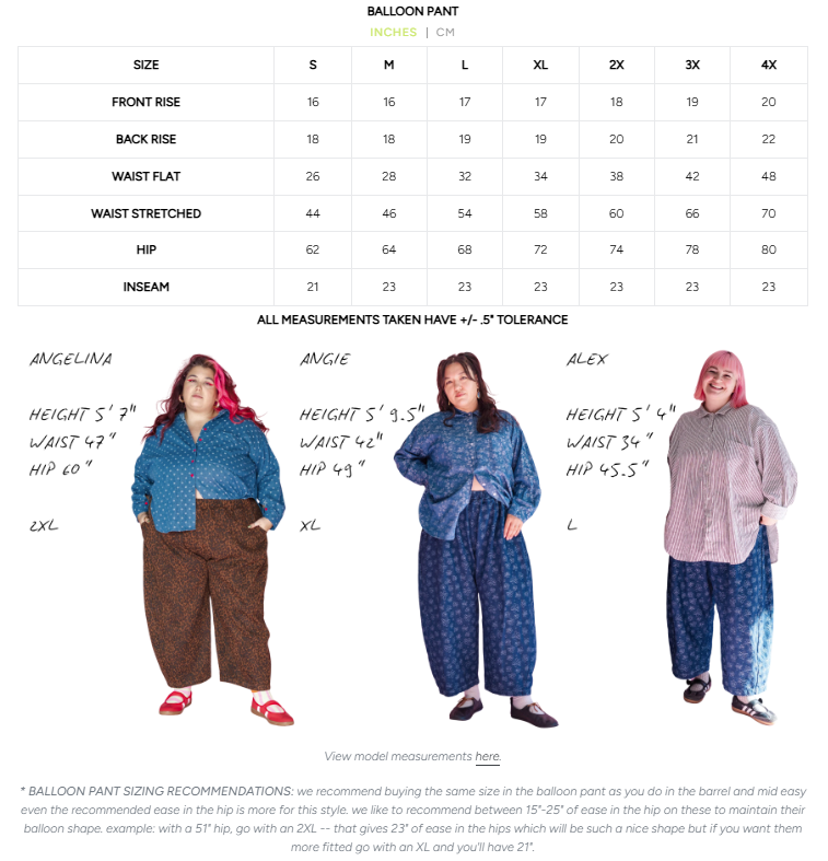 Nettle Studios - Wholesale Pants - Women's - Size Inclusive Gender Neutral Leopard Twill Balloon Pant1