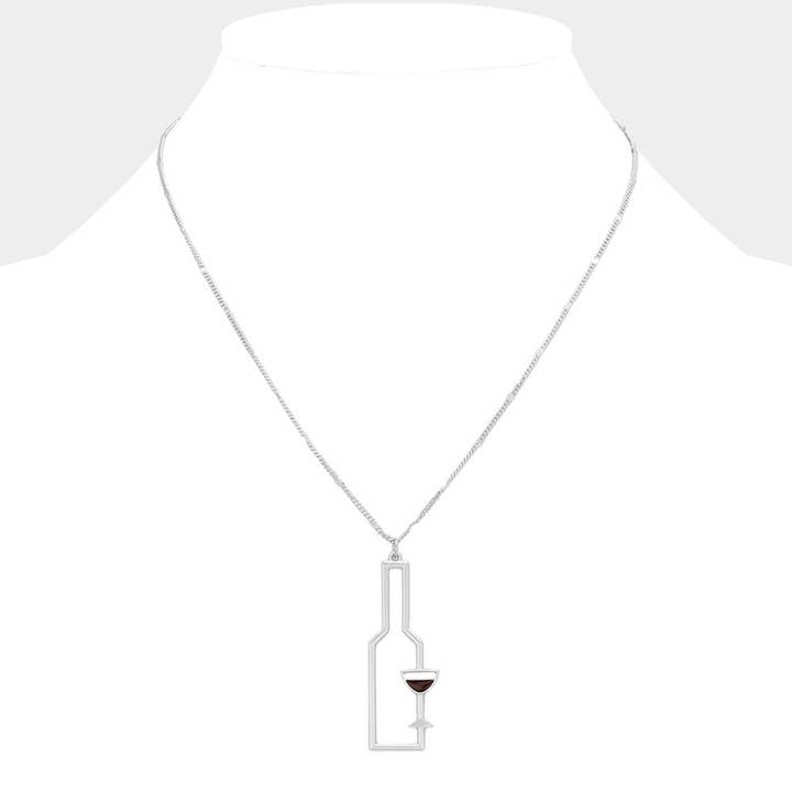 Sensibling Corp. – wholesale Hänge-/berlockhalsband – Vin hänge halsband5