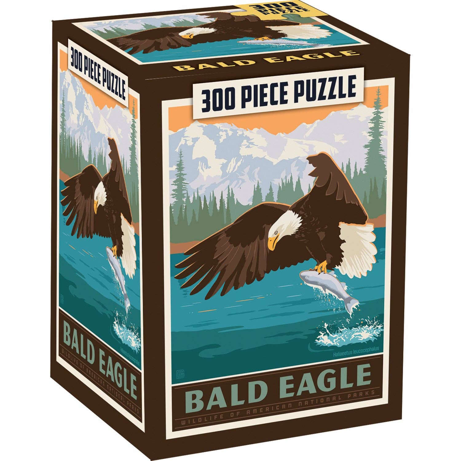 Masterpieces Puzzles - Wholesale Puzzle - Adult - Bald Eagle 300 Piece Jigsaw Puzzle0