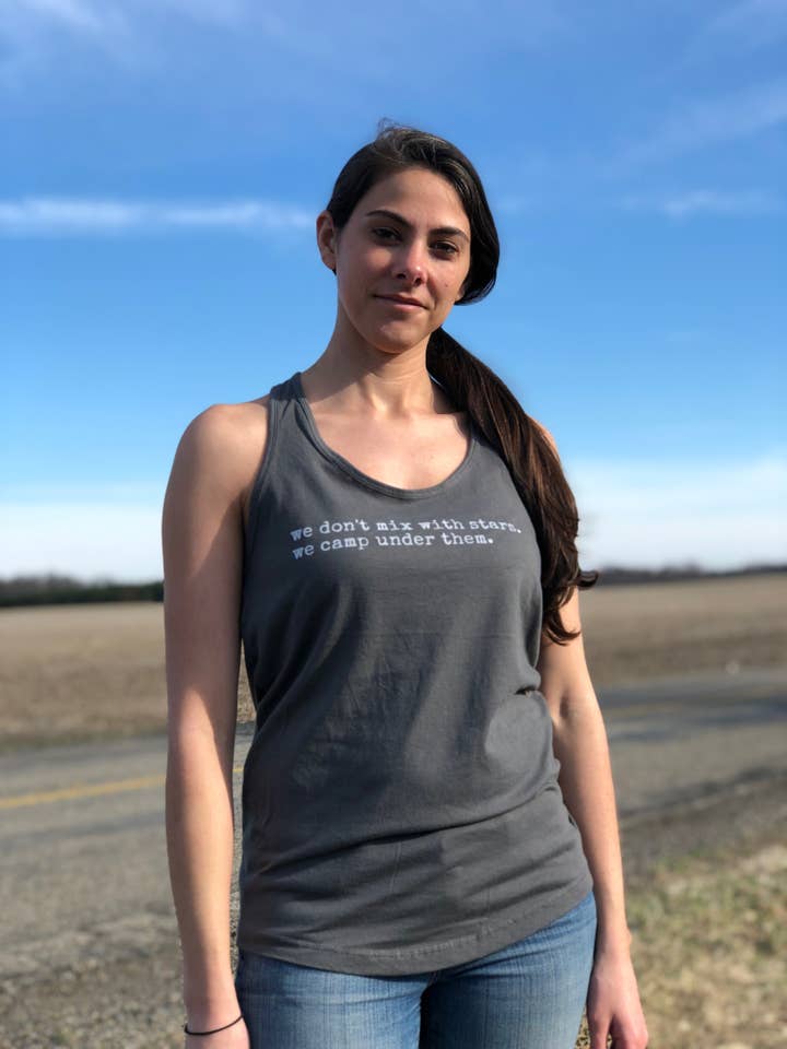camp under stars - Tank Top for wholesale by regular rural