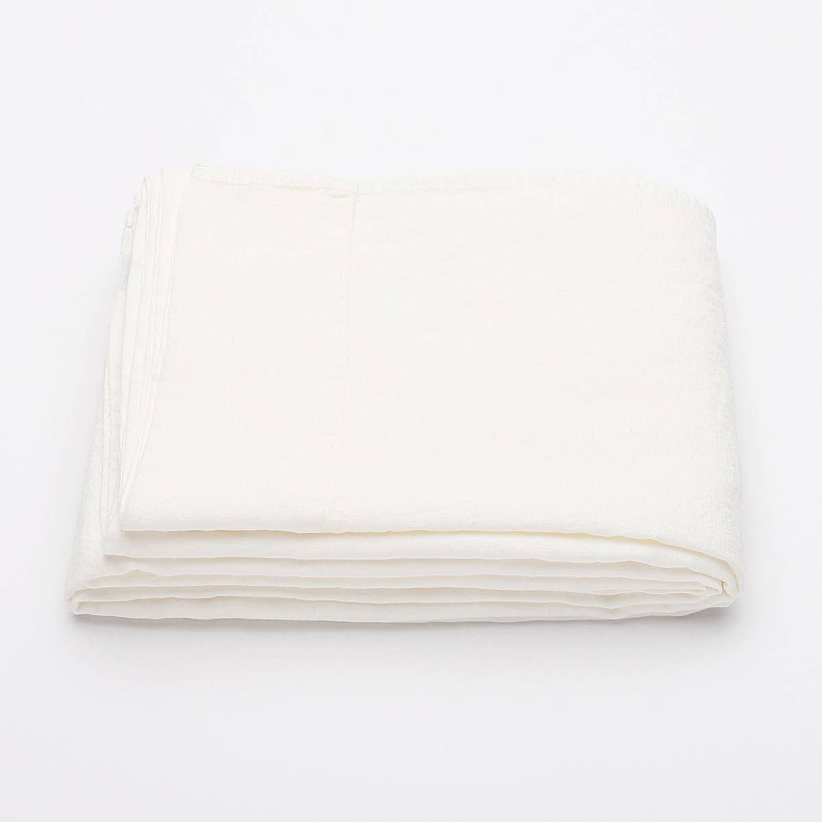 Linen Flat Sheet Off White Stone Washed for wholesale on Faire0