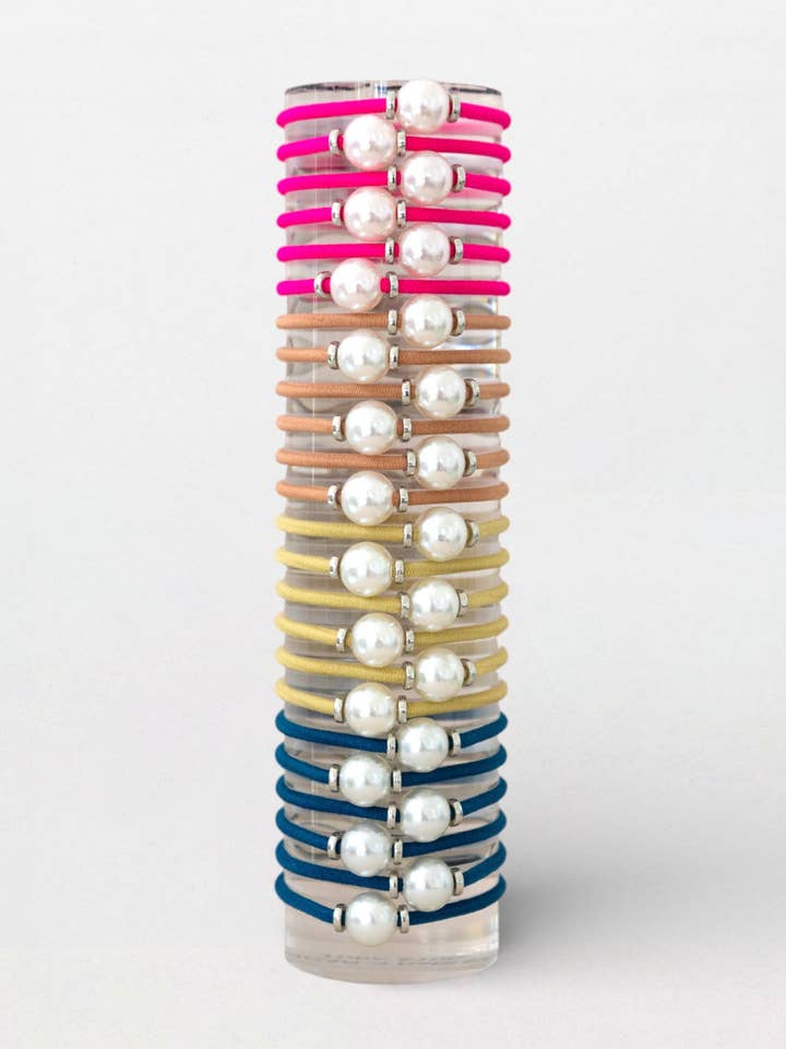 HALO CARIBBEAN - MIX & MATCH / BRACELET / HAIR TIES/ SPRING / SUMMER / 24 PCS for wholesale by By Lilla