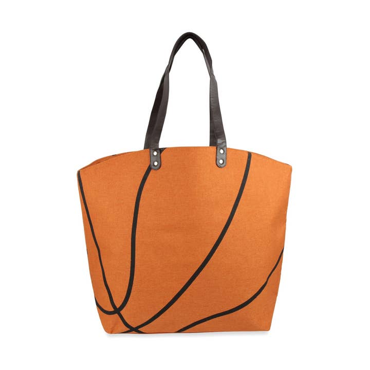 SPORTS BALL LEATHER TOTE BAG for wholesale by Love and Repeat