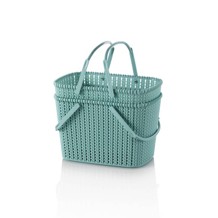 Gruppo F.T - Wholesale Basket - Set of 2 MANDY storage baskets with handle5