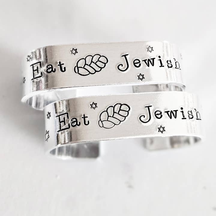 Salt Sparkle Shalom - Wholesale Gift bag set/pack - Eat Jewish for Eight Nights – Melinda Strauss × Salt Sparkle Shalom Chanukah Gift Set8