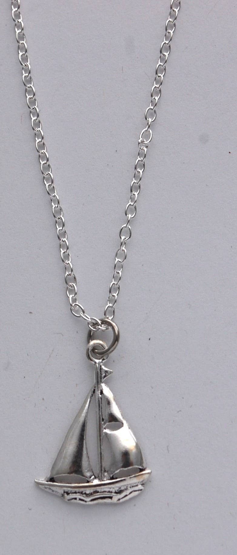 Semaki & Bird - Vente Colliers à pendentif - Collier Voilier - argent sterling Histoire Naturelle1