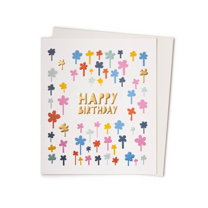 Blomsterträdgård | Födelsedagskort | Mish Mash för wholesale av USTUDIO Design