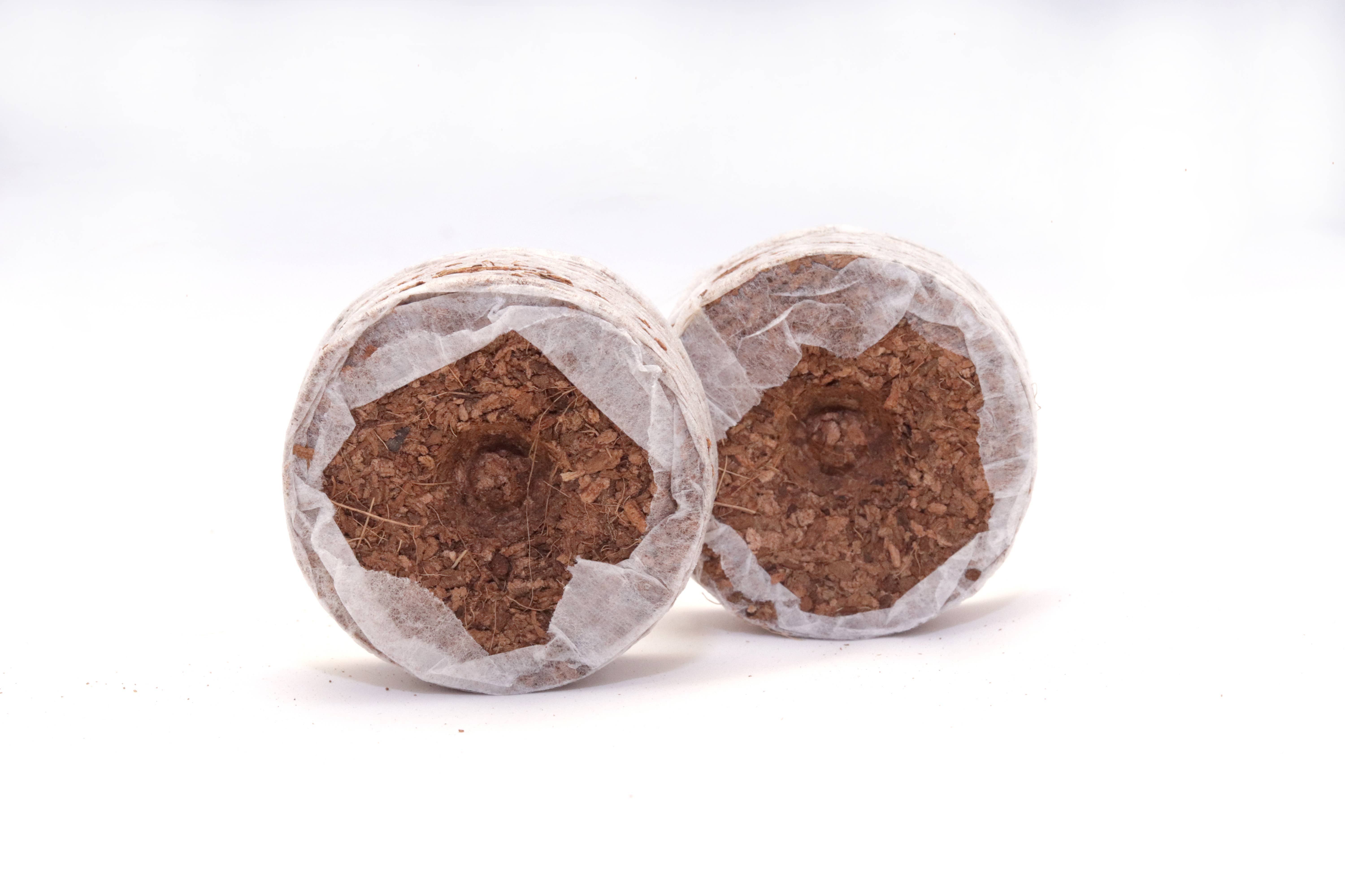 CoirProducts.co.uk of Salike Limited - Vente Graines de plantes - Pièces de coco de 42 mm | Granulés de coco pour la germination6