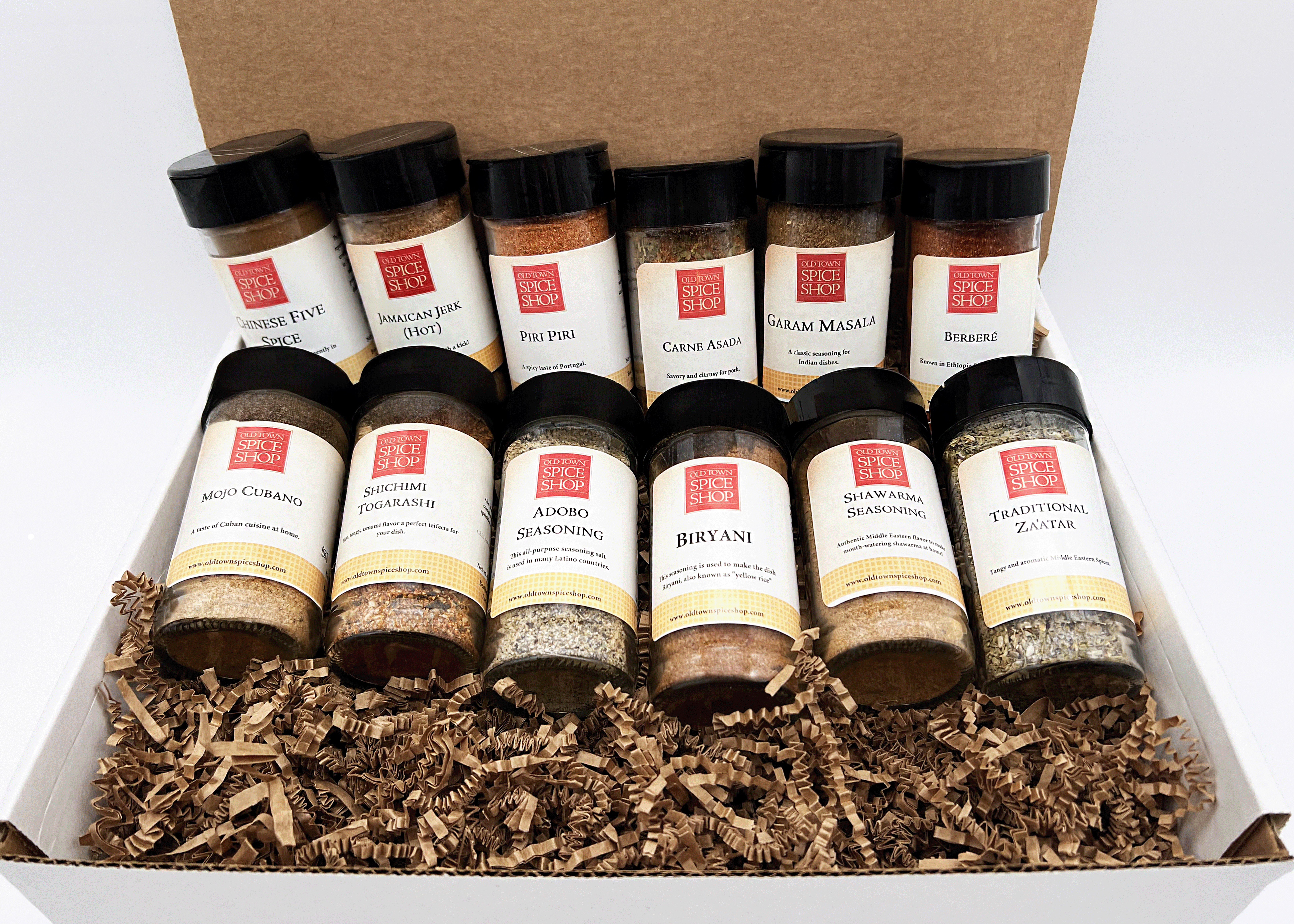 Old Town Spice Shop - Wholesale Dried Spice Mix - World Traveler Gift Box, Gourmet Spices & Seasoning Set1