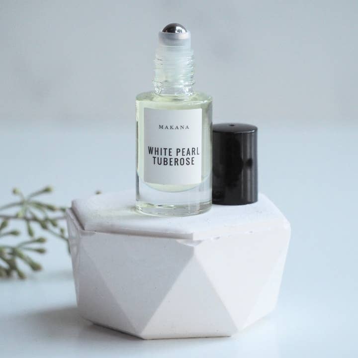 Makana - Wholesale Roll-On Fragrance - White Pearl Tuberose 5ml Perfume Oil