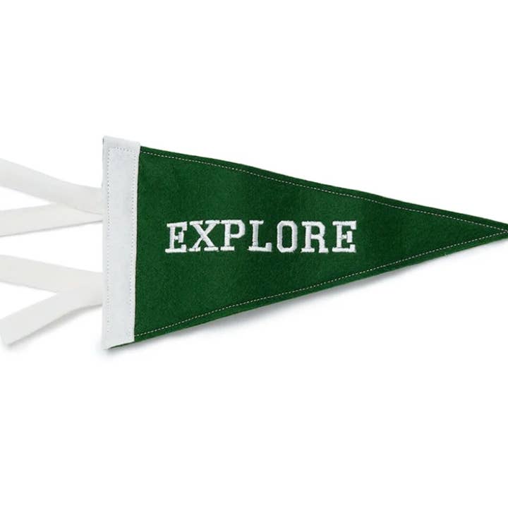 Pineandbear - Wholesale Flag - Mini Pennant Flag - Explore1