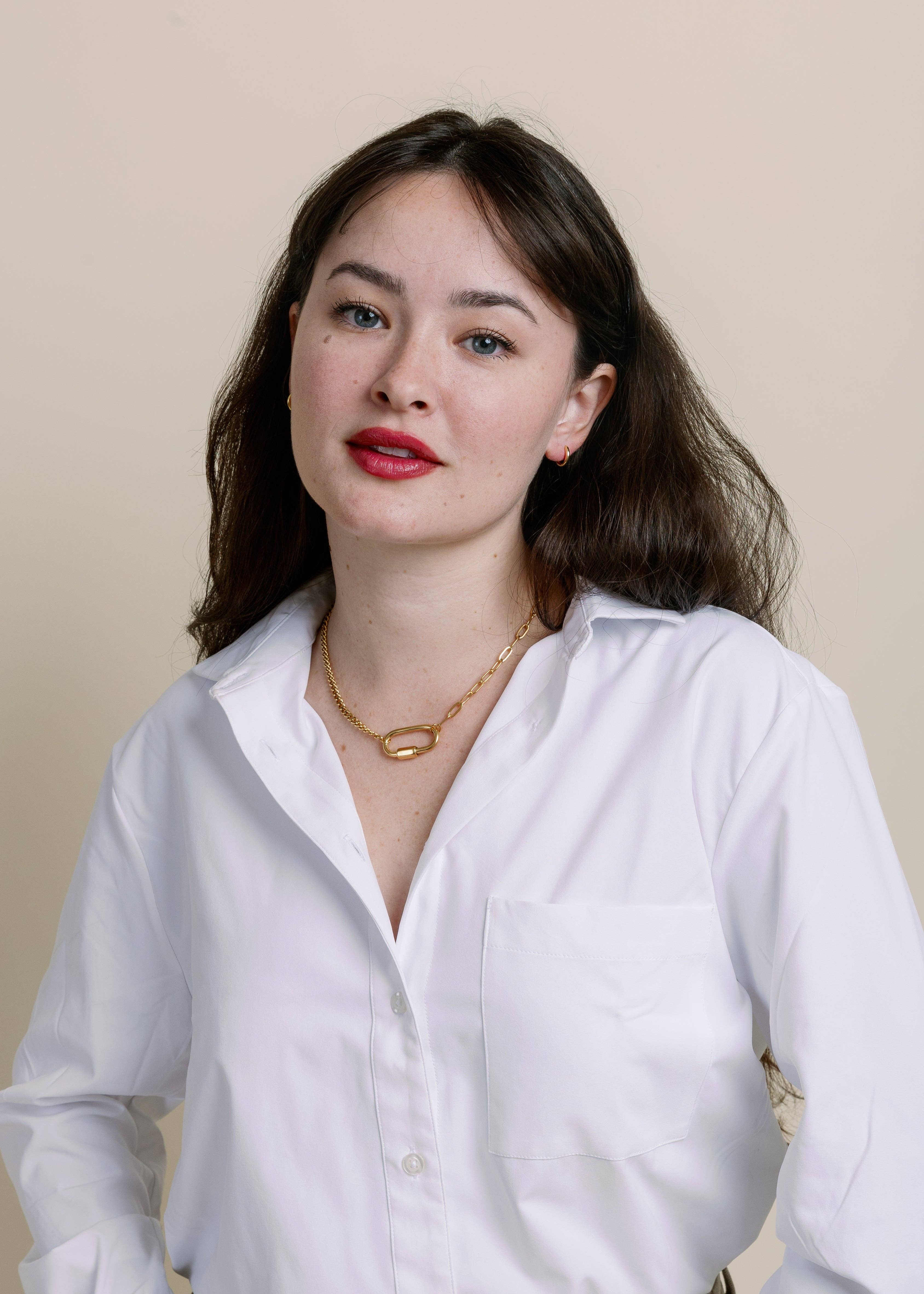 Guld Valentina halskæde for engroshandel på Faire2