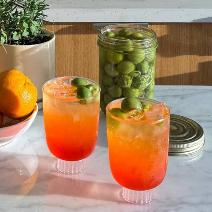 Sprezz - Wholesale Drinking Glass/Cup - Romantic Stemless Wine Glasses Petite | Set of Four1