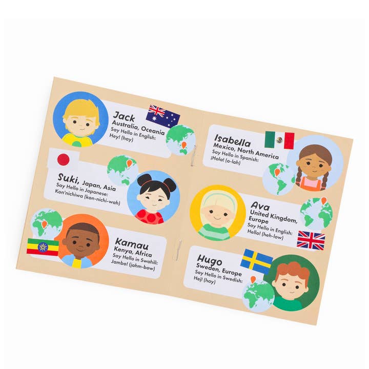 Kids For Culture - Vendita all'ingrosso Gioco di logica - Bambini - I bambini del mondo: gioco di memoria