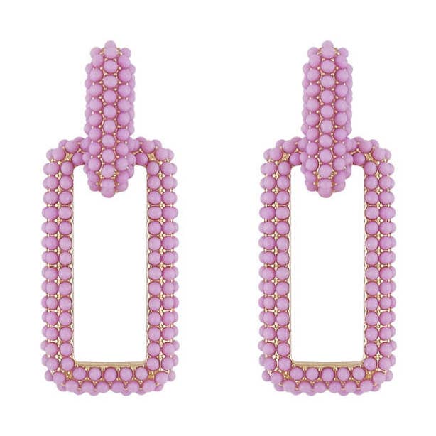 Chain Link Hoops - Lavendel voor wholesale door QuayL Designs