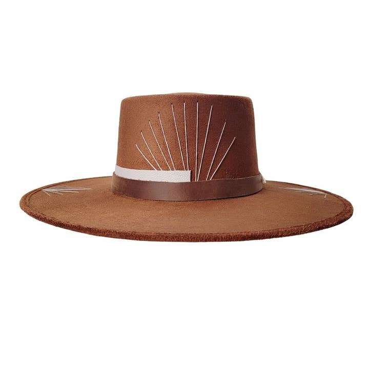 Tobacco ASHLAN Telescope Crown Hat for wholesale on Faire