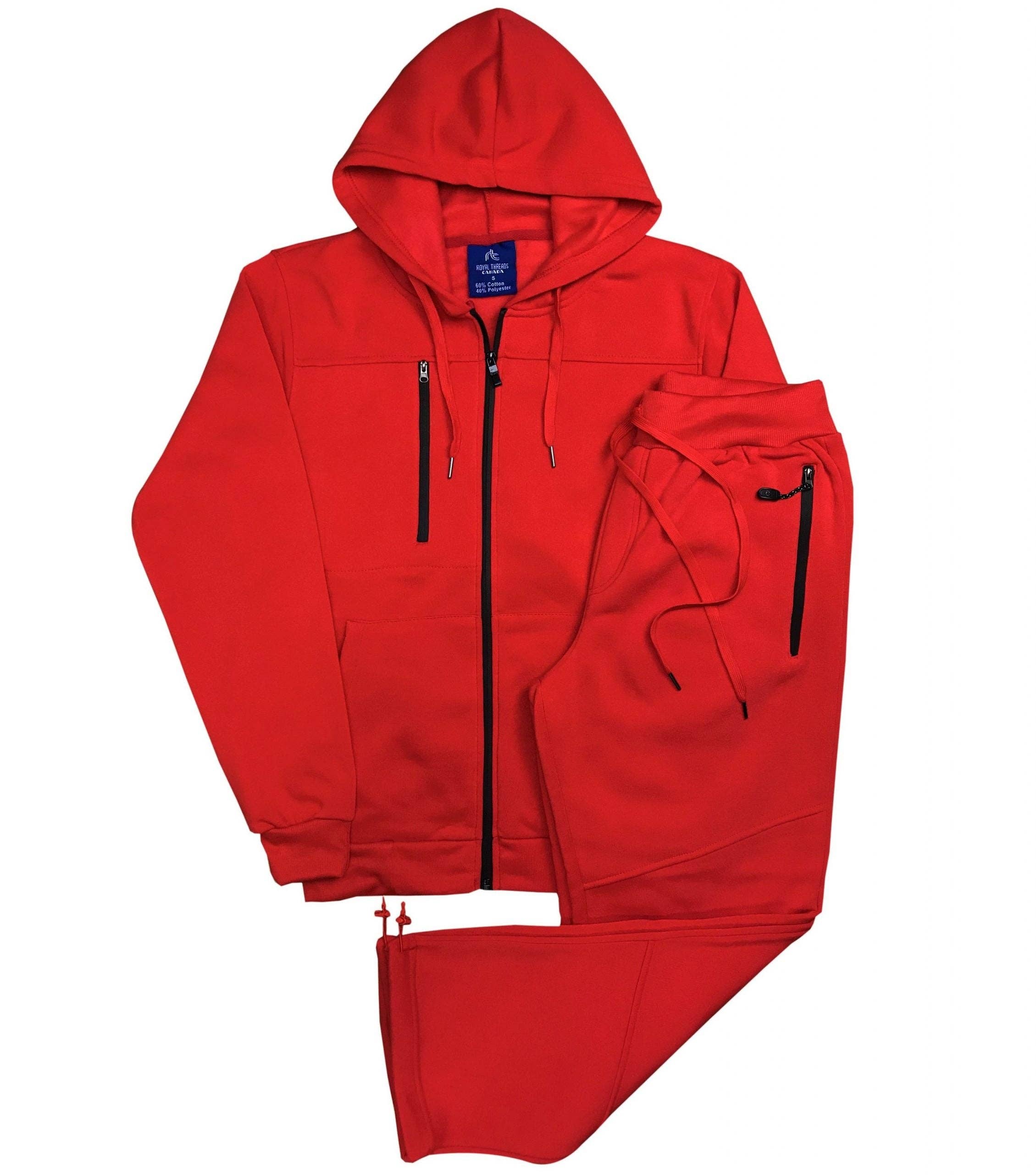 Royal Threads - Vente Survêtement – homme - Ensemble survêtement 2 pièces homme en molleton chaud1