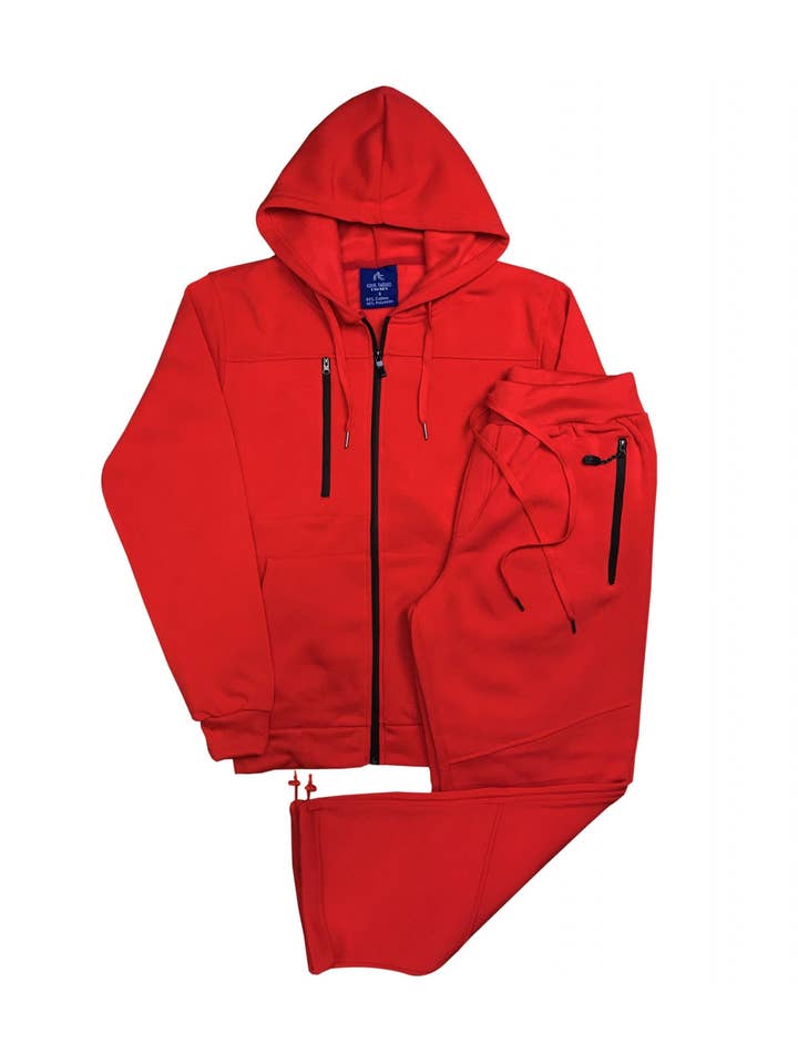 Royal Threads - Wholesale Tracksuit – Men′s - Men’s 2-Piece Sweatsuit Fleece Jogging Suit Warm Outfit1