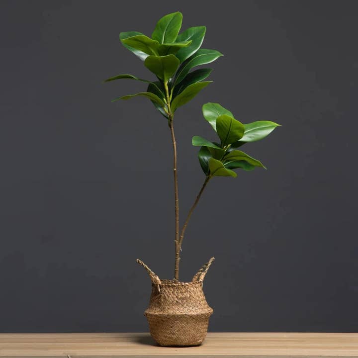 Conjunto de 3 piezas de árbol de magnolia artificial para venta al por mayor de Kiyo Home