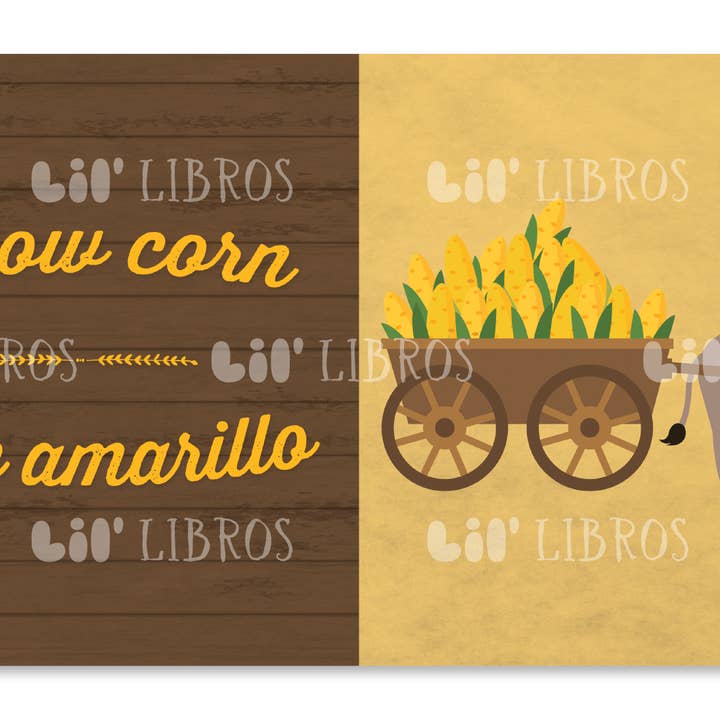 Lil' Libros ~ Bilingual Children's Books & Games - Wholesale Book - Kids - Zapata: Colors / Colores (Bilingual: English and Spanish)