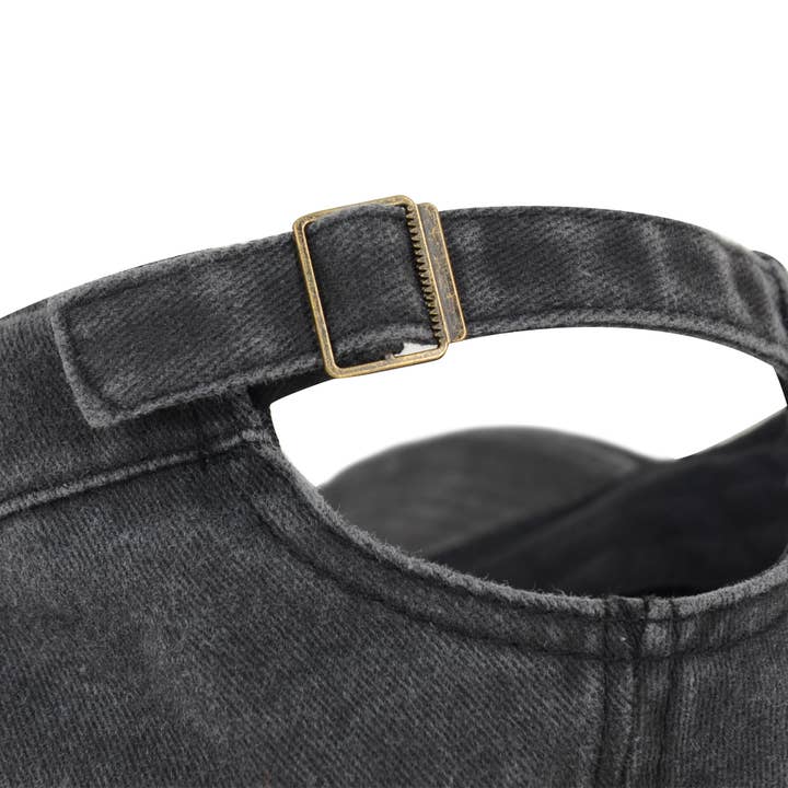 AK Brand - Wholesale Baseball Cap - Women's - Unisex Cotton Cadet Hat Vintage Washed Flat Top Cap4