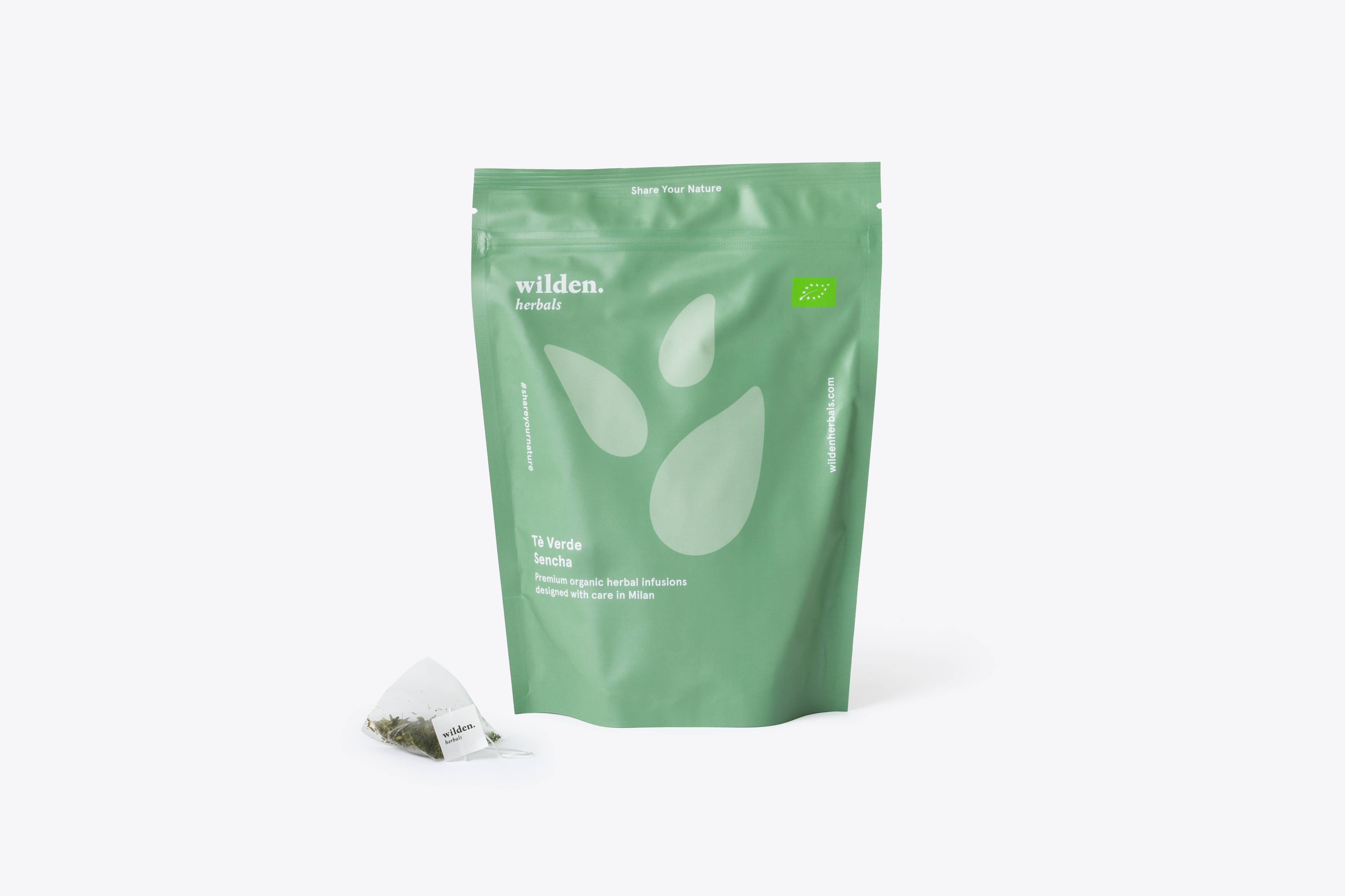 Wilden.herbals - Wholesale Health/Detox Tea - Organic herbal tea: Green or Black: Soft-packs 7