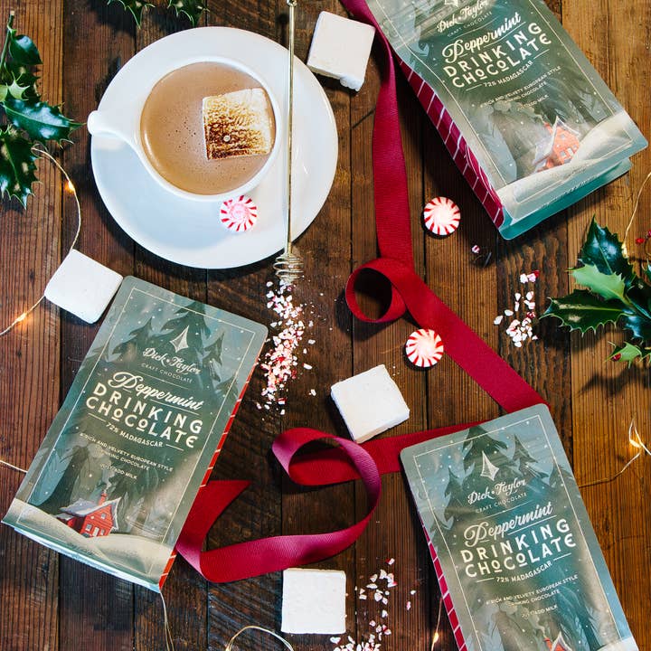 Dick Taylor Craft Chocolate - Wholesale Hot Cocoa Mix/Kit - Peppermint Drinking Chocolate2