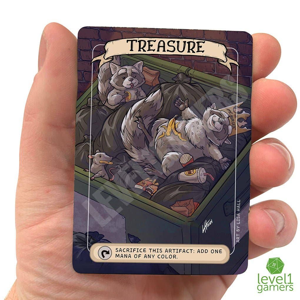 Level 1 Gamers – wholesale Card game – Mystery Magic Card Token Pack (5 Cards)1