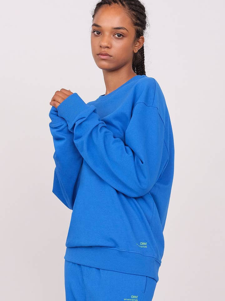 OWN OFF WITH NATURE - Wholesale Hoodie - Unisex - Unisex Oversized Crewneck Sweatshirt4
