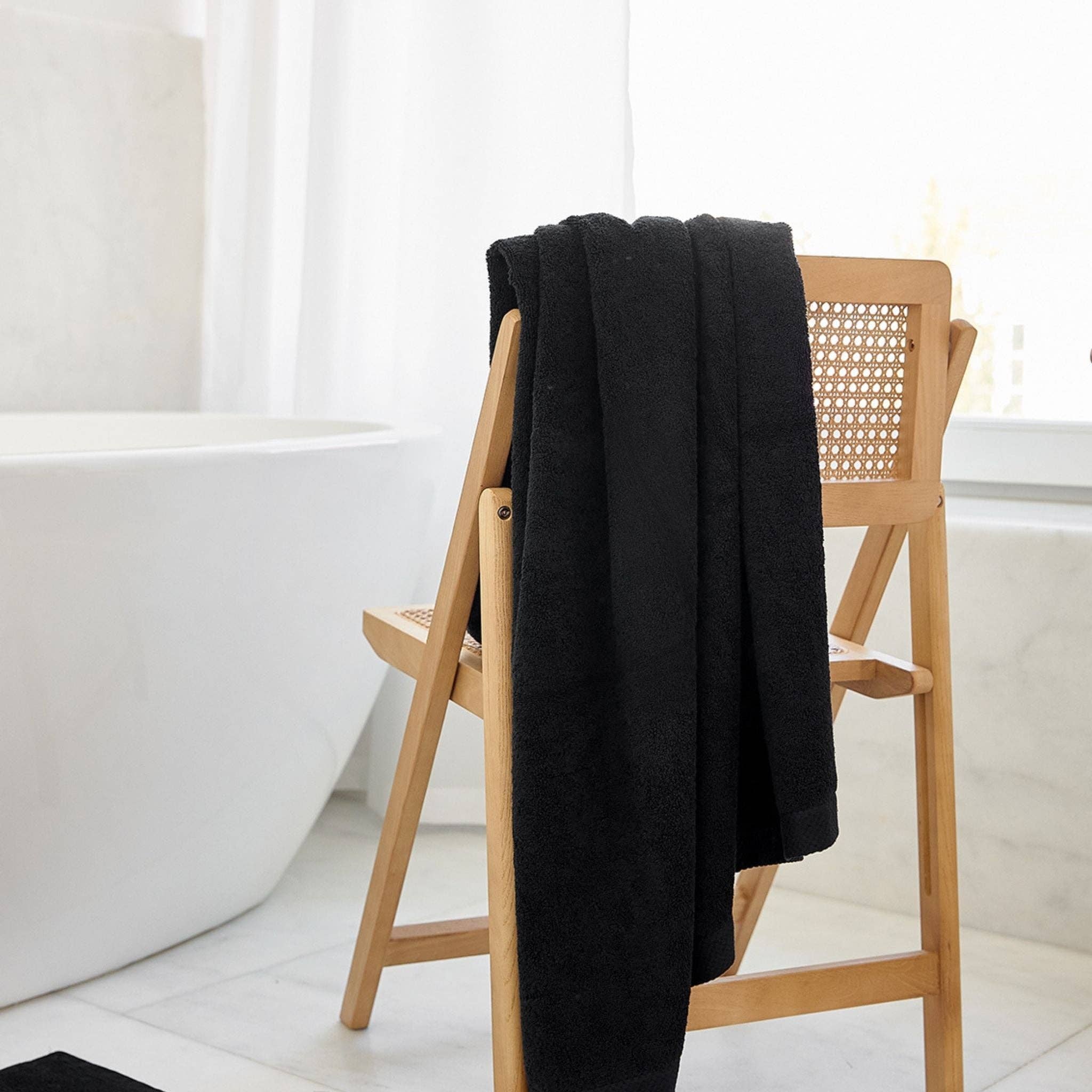 Torres Novas UK – wholesale Bath towel – Caviar black Luxus8