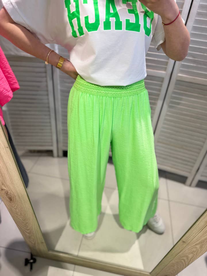 Locker sitzende Hose mit elastischem Bund - p1053 für den Großhandel von VICTORIA&ISAAC